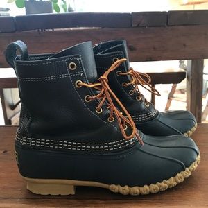 Raven (navy) Blue L.L. Bean Duck Boots